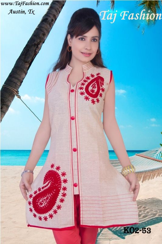 Kurti summer clothing - cotton tunics from India and matching leggings
