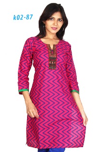 cotton kurti and colorful tunics from India