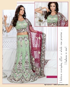 Lahegna choli for party in Austin, Texas