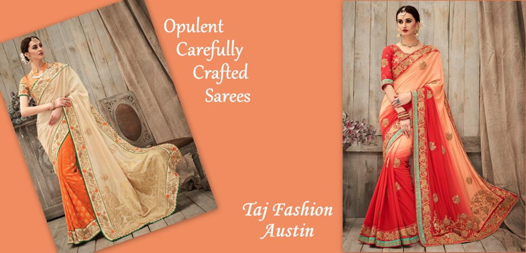 Indian saree from south India for wedding in Austin and Texas
