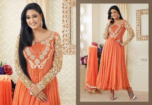 Designer Georgette Anarkali Suits