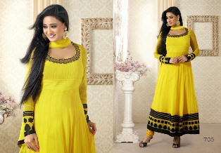 Designer Georgette Anarkali Suits