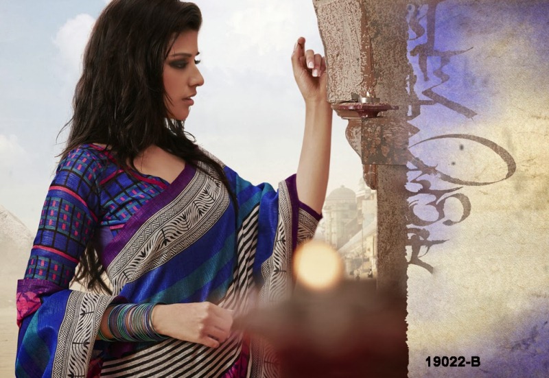 Art Raw Silk Saree collection at Taj Fashion, Austin