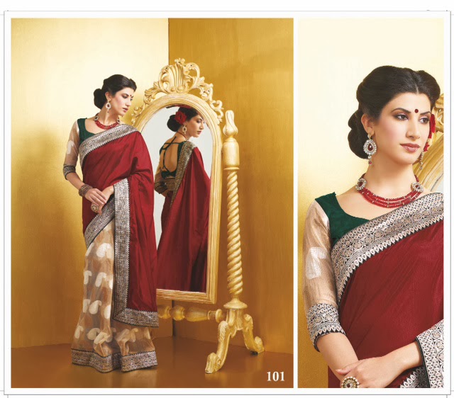 Designer saree collections at Taj Fashion, Austin